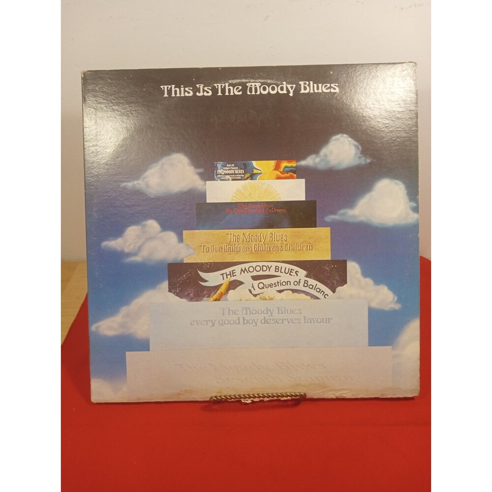 MOODY BLUES-THIS IS THE MOODY BLUES VINYL LP/ 2THS 12/13/ FAST SHIP